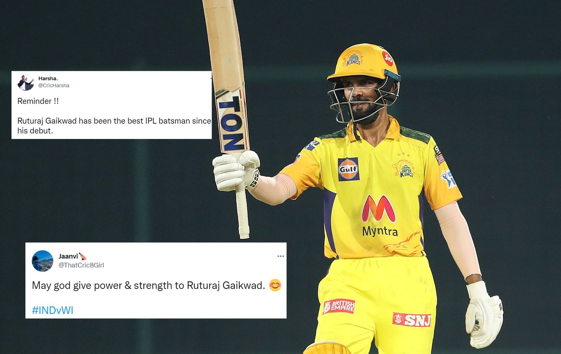 Ruturaj Gaikwad&#039;s exclusion from the 1st T20I vs West Indies was not received well by fans on social media.
