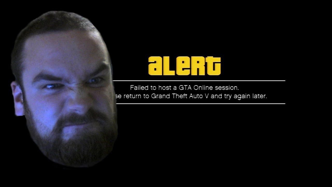 Players hate seeing this screen (Image via GTA Forums)