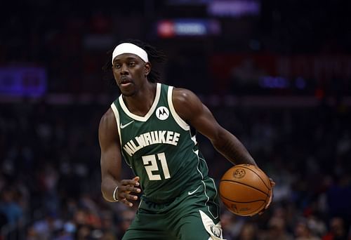 Jrue Holiday of the Milwaukee Bucks