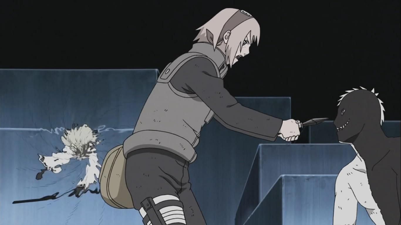 Sakura fails to destroy the Rinnegan leading to Madara stealing it (Image via Naruto)