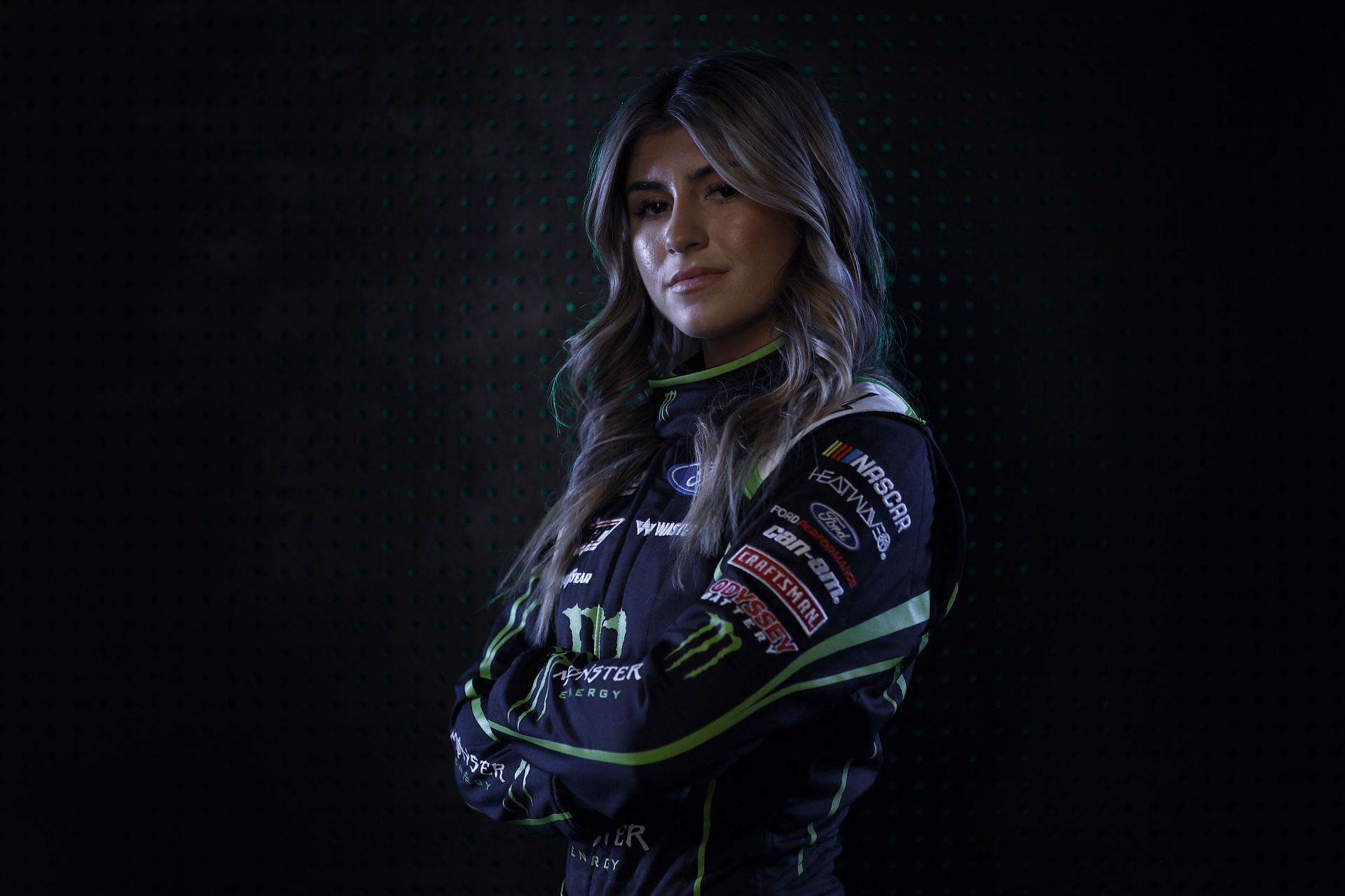 Hailie Deegan during NASCAR Production Days (Photo by Jared C. Tilton/Getty Images)