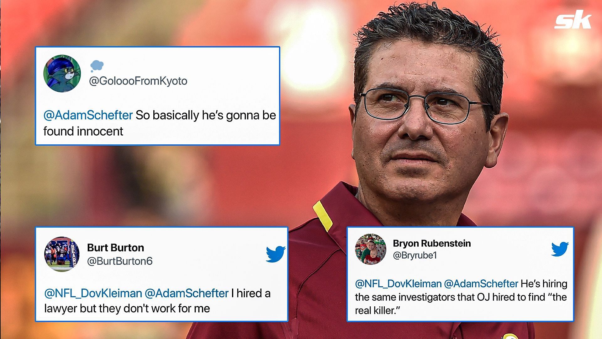 UPDATE: Dan Snyder hires “independent” team to investigate new