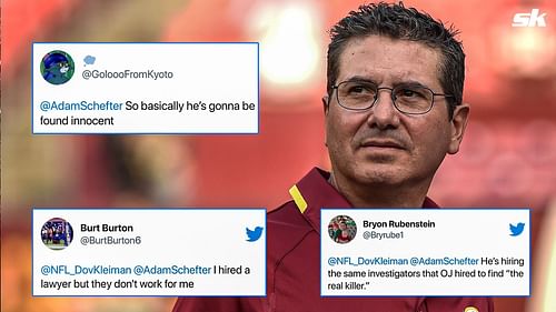 NFL fan react via Twitter to Dan Snyder's investigation of himself