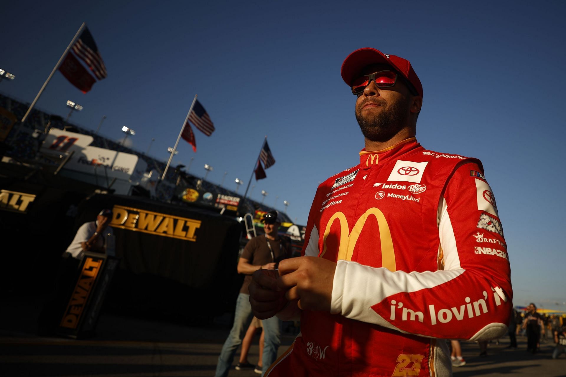 Wallace Jr. during practice for the NASCAR Cup Series 64th Annual Daytona 500