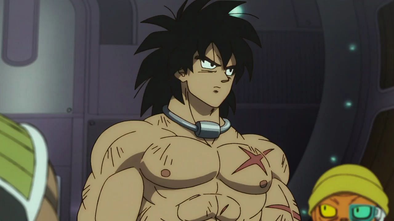 Enter captionBroly as seen in his Dragon Ball Super film (Image via Toei Animation)