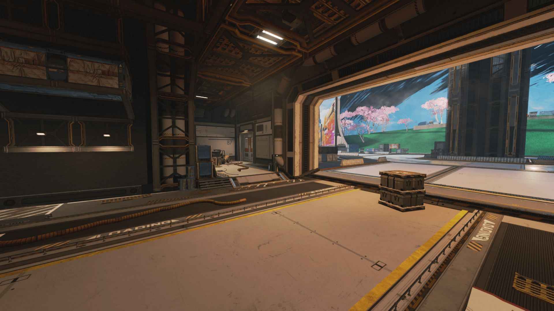 A new hallway entry point has been added to the linear hallway in the North East of Olympus (Image by Respawn)