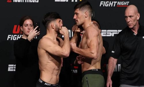 Arman Tsarukyan defeated Joel Alvarez at UFC Vegas 49