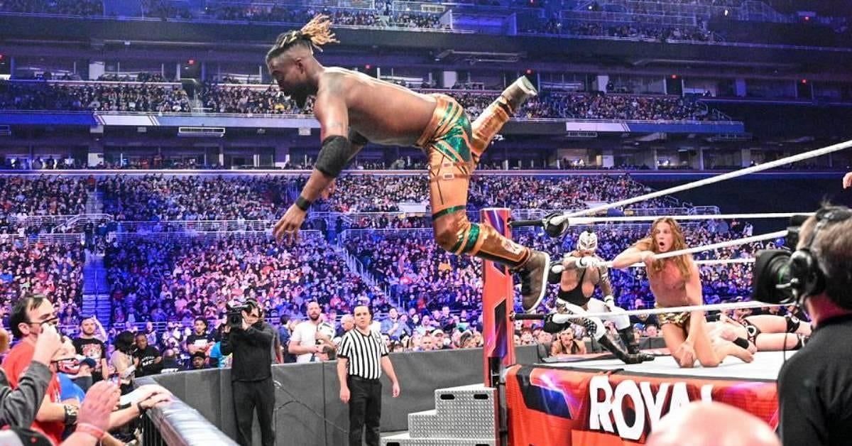 Kofi Kingston in the 2022 Men&#039;s Royal Rumble