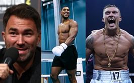"We've had offers from all around the world" - Eddie Hearn reveals date and location for Anthony Joshua vs. Oleksandr Usyk II