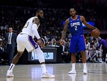 ICYMI: Kawhi Leonard caught chuckling at LeBron James as the latter gets called for a foul during LA Clippers-LA Lakers game