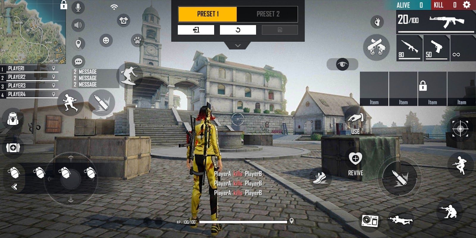 HUD layout should be adjusted as per one&#039;s comfort (Image via Garena)