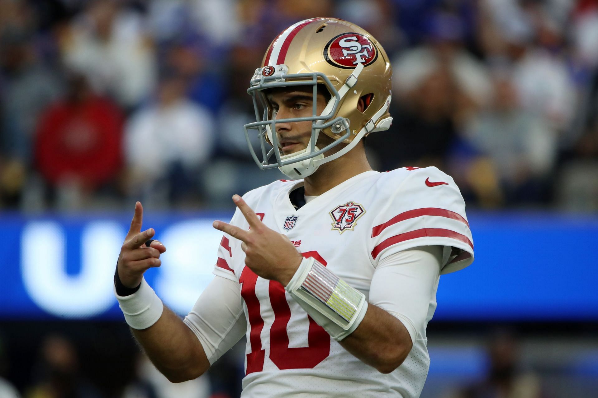 San Francisco 49ers quarterback Jimmy Garoppolo