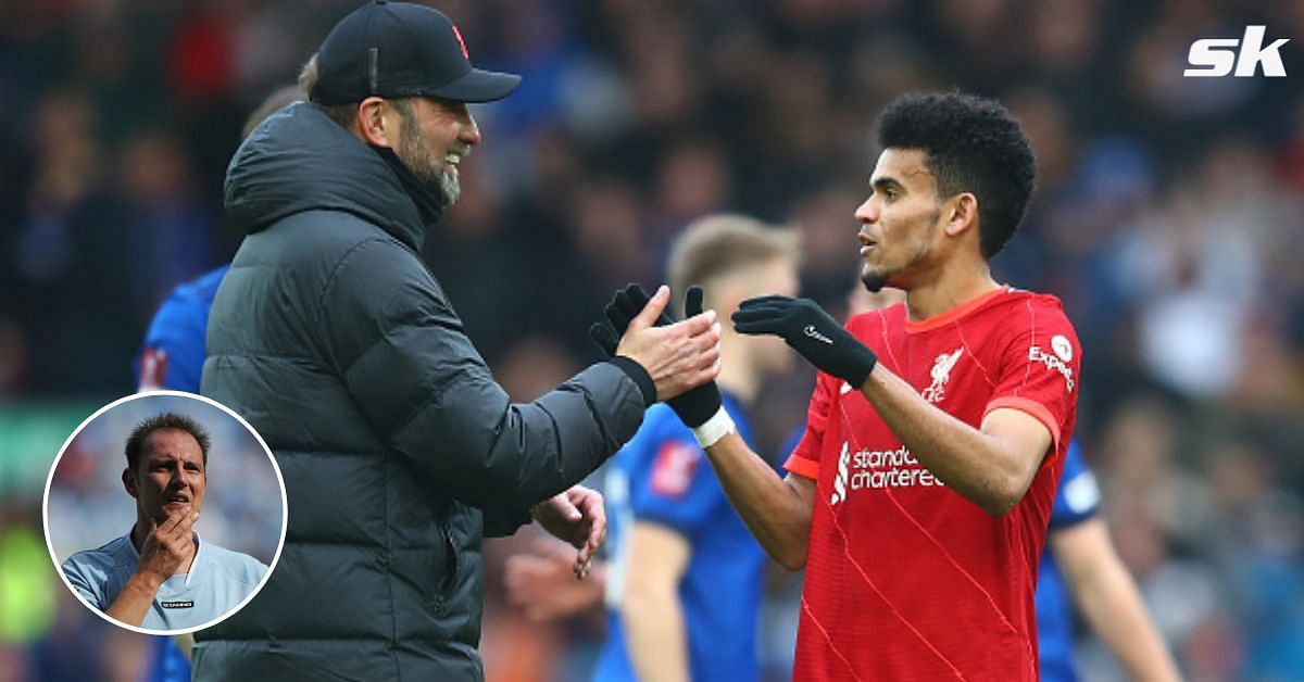 Luis Diaz scored his first goal for the Reds at the weekend