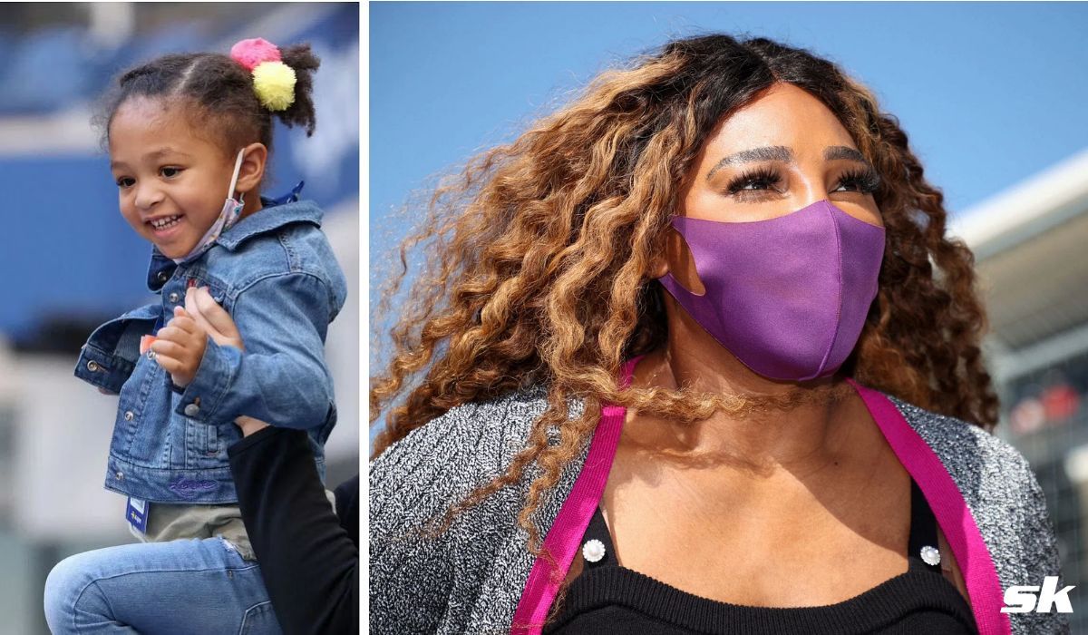 Serena Williams and daughter Olympia Alexis Ohanian 