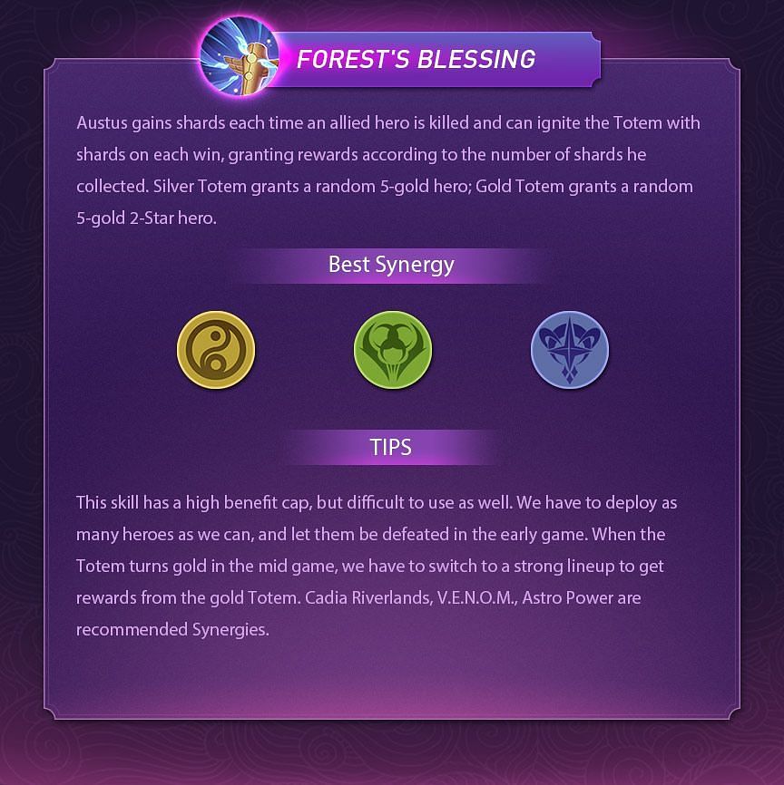 Forest Blessing skill in Mobile Legends Bang Bang (Image via MLBB/Twitter)