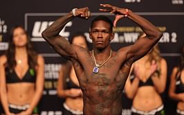 "I just jumped on the scale secretly" - Israel Adesanya recalls incredible story from UFC 192 when he wasn't signed with the promotion