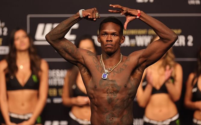 "I just jumped on the scale secretly" - Israel Adesanya recalls incredible story from UFC 192 when he wasn't signed with the promotion