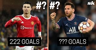 Ranking 5 players with most goals across all competitions since 2016