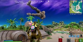 Fortnite YouTuber finds a way to break the Foundation statue in under 1 second