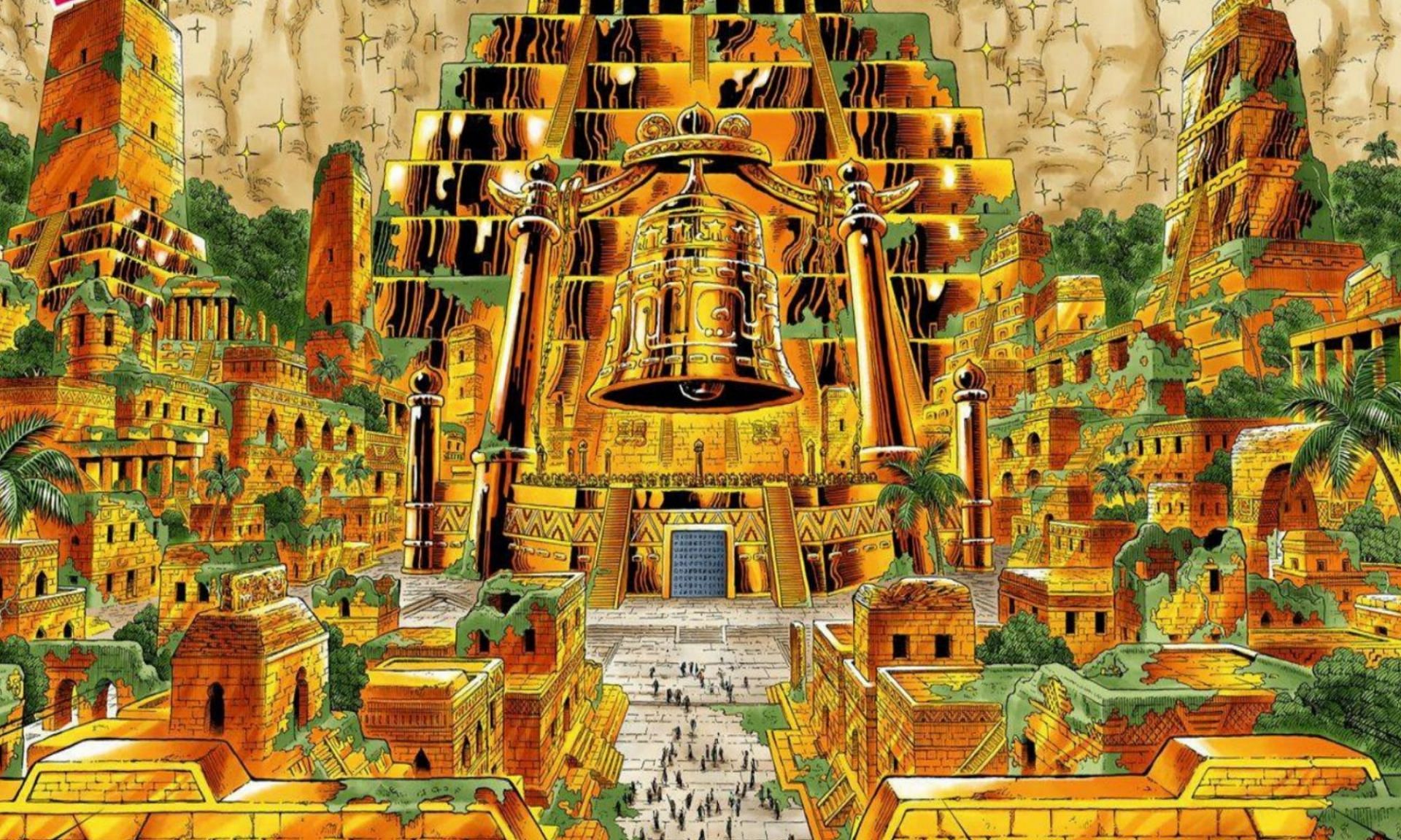 The Mysterious Cities of Gold an inspiration to the ONE PIECE series? : r/ OnePiece