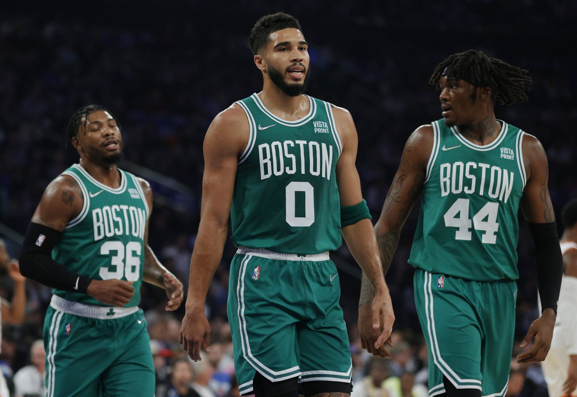 The Boston Celtics deploy the stingiest defense in the NBA since the start of 2022. [Photo: Bleacher Report] If cleared to play, James Harden could be the only member of the Brooklyn Nets' Big Three to be available against the Boston Celtics. [Photo: New York Post]