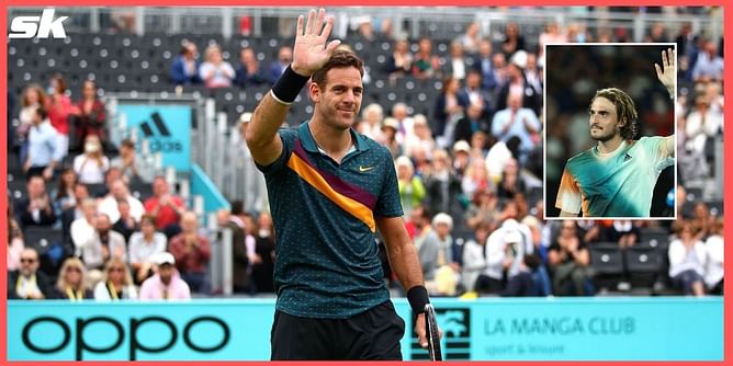 Juan Martin del Potro has always been one of my favorite players, I'm sad to see him go: Stefanos Tsitsipas