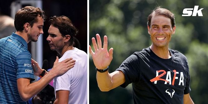 "Really happy with way I played against No. 1 player in the world, excited to be in another final"- Rafael Nadal after beating Daniil Medvedev