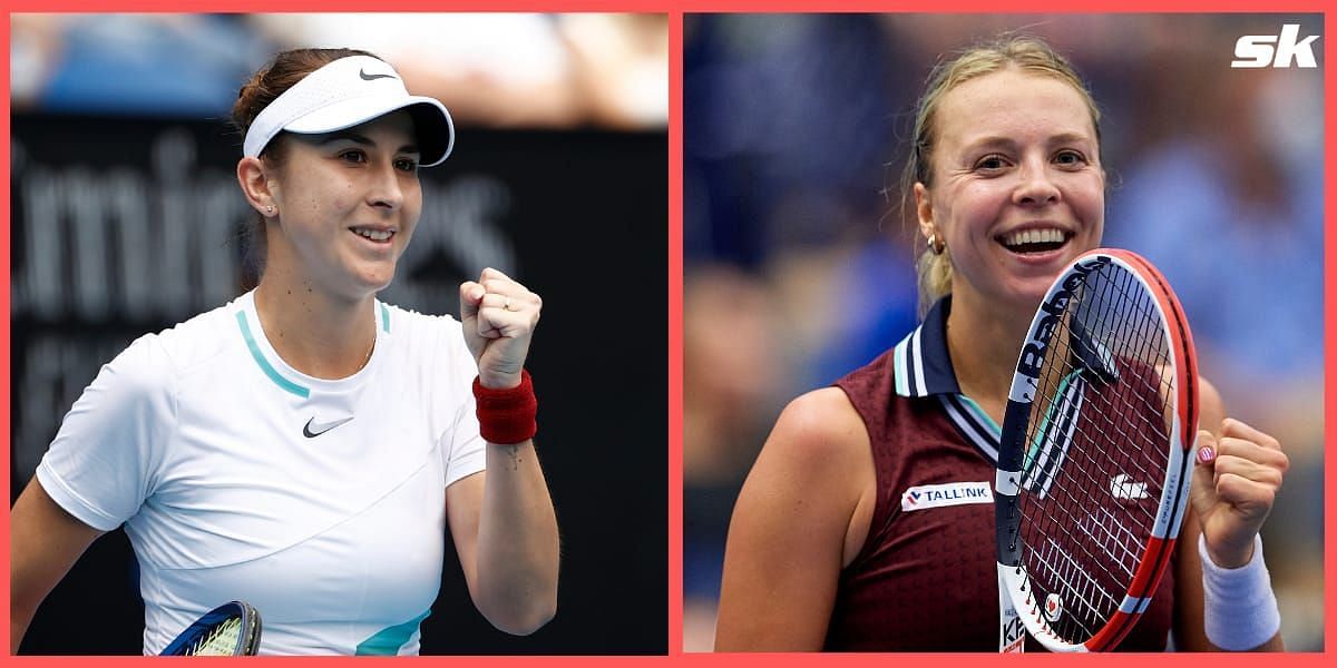 Belinda Bencic (L) &amp; Anett Kontaveit