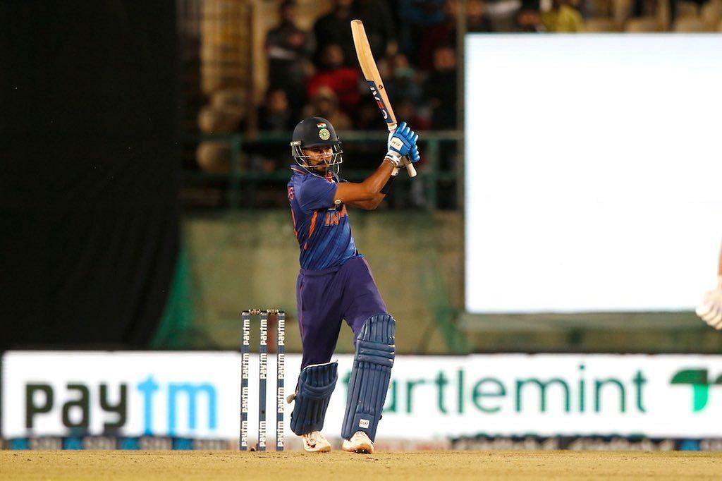 Shreyas Iyer was at the peak of his powers in the T20I series against Sri Lanka [Image- BCCI]