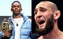 "He'll bring in a lot of eyes" - Israel Adesanya gives his thoughts on potential fight against Khamzat Chimaev