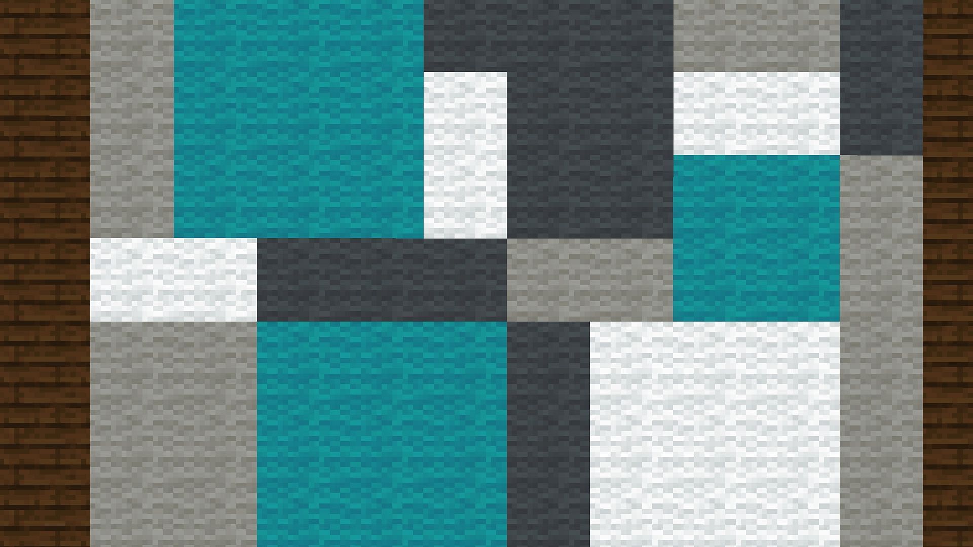Design made by carpets (Image via Minecraft furniture)
