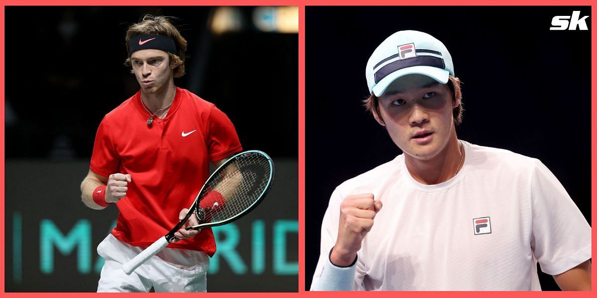 Andrey Rublev faces Kwon Soon-woo in the second round of the Rotterdam Open