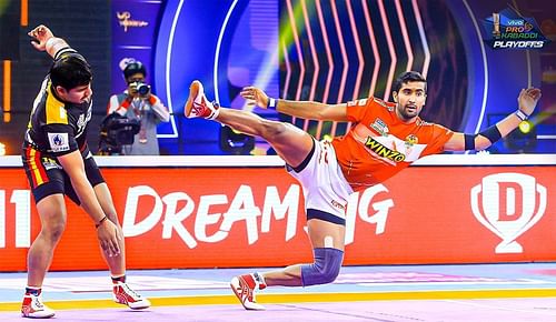 Rakesh HS was very impressive in his maiden Pro Kabaddi League campaign this season. (Image Courtesy: PKL/Facebook)