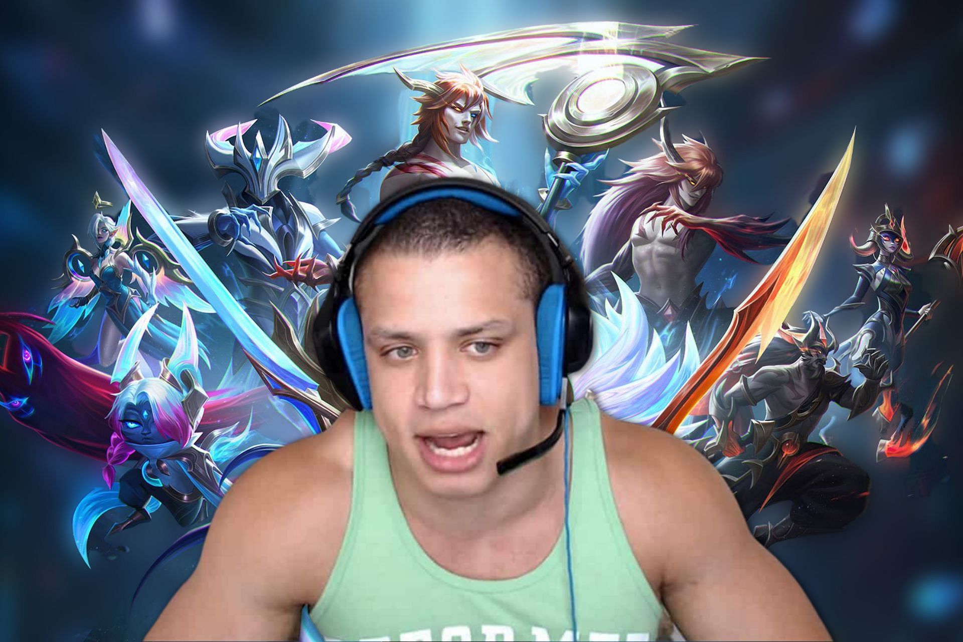 A viewer may have trolled twitch streamer Tyler1, but he took the bait and ran with it (Image via Sportskeeda)