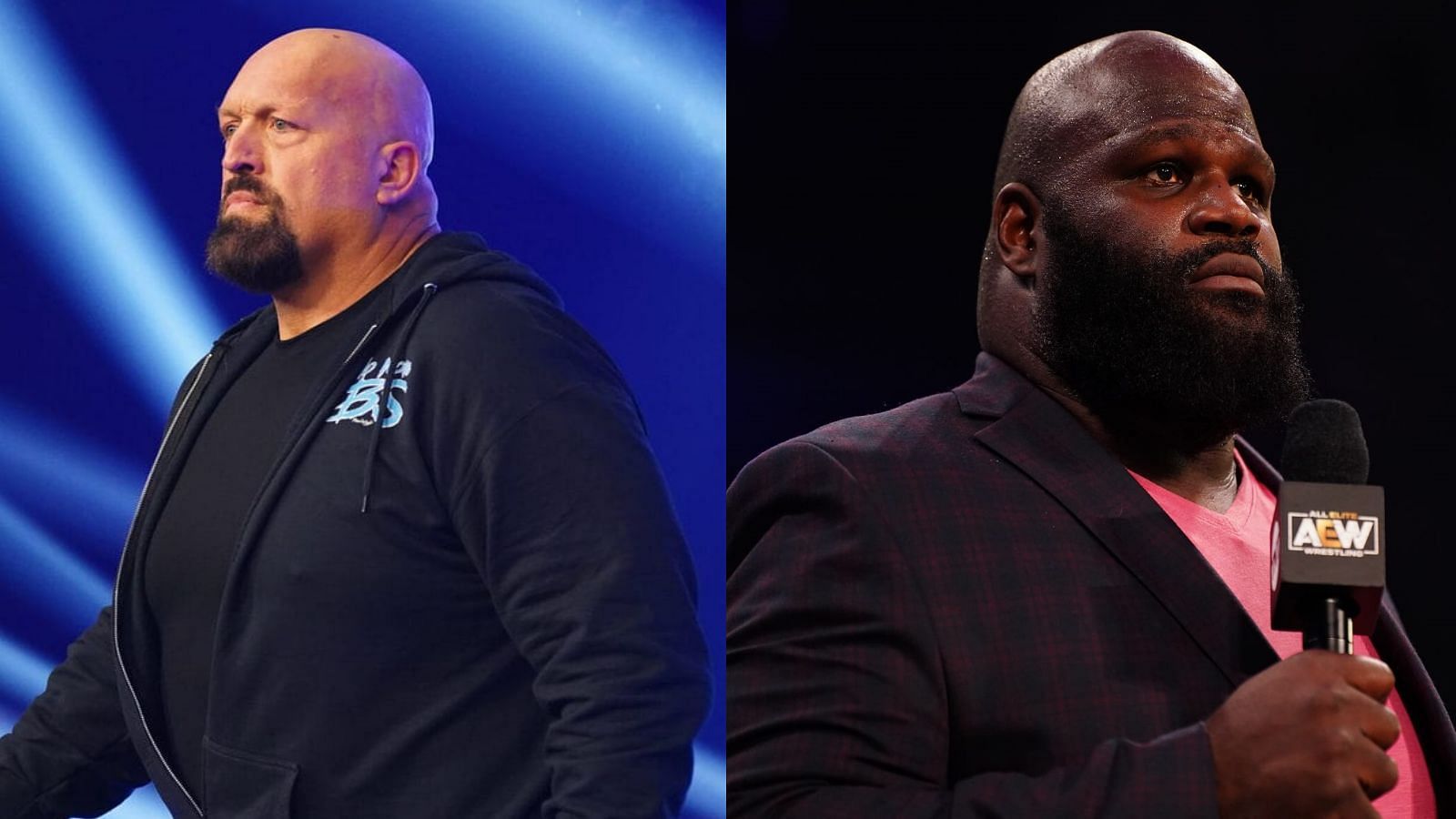 Wight, formerly The Big Show (left), Mark Henry (right).