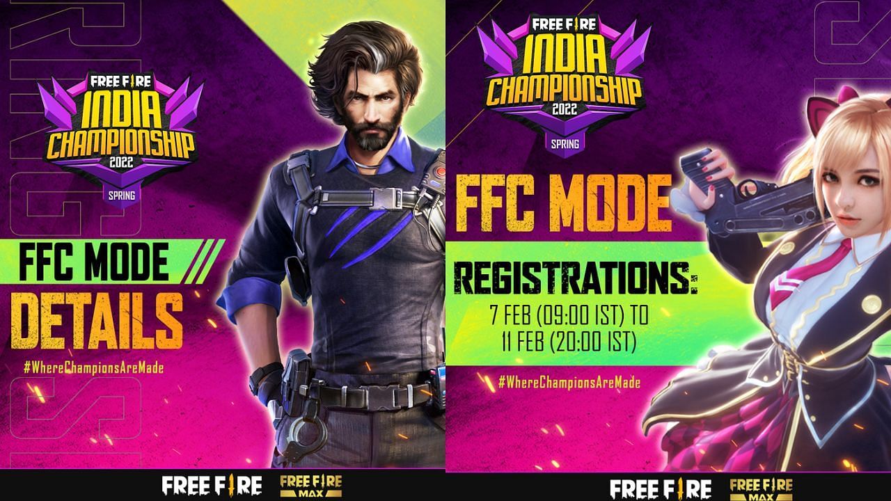 The registration for the FFIC spring will start on 7 January (Image via Garena Free Fire)