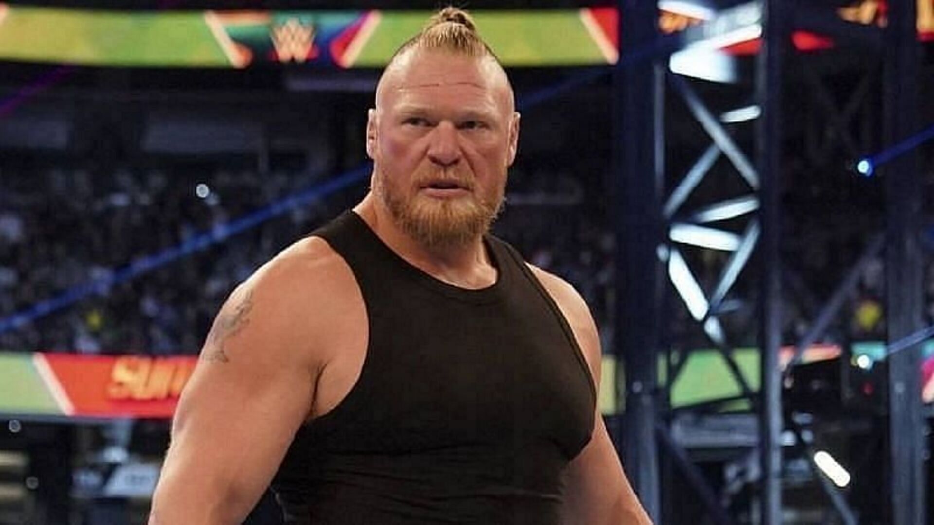Brock Lesnar is a nine-time world champion.