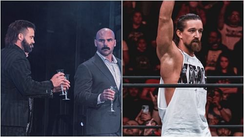 FTR and Jay White at AEW events in 2022