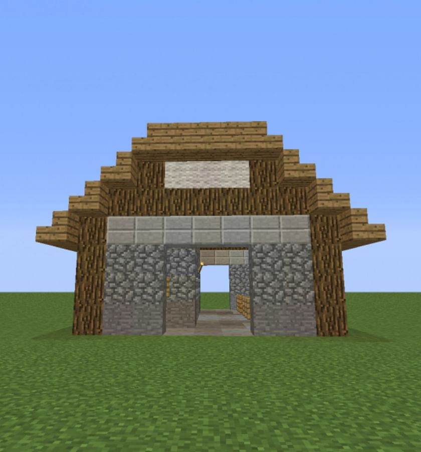 A combination barn and stable for any livestock (Image via Grabcraft user NationsatWar)