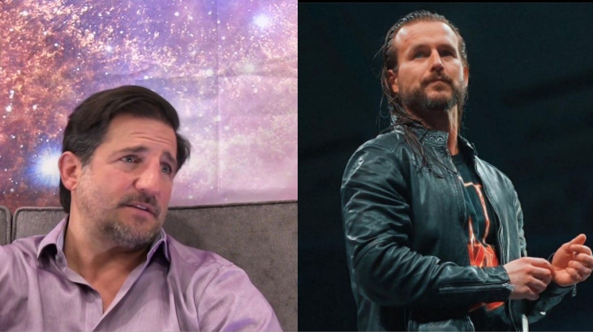 Disco Inferno (left) and Adam Cole (right)