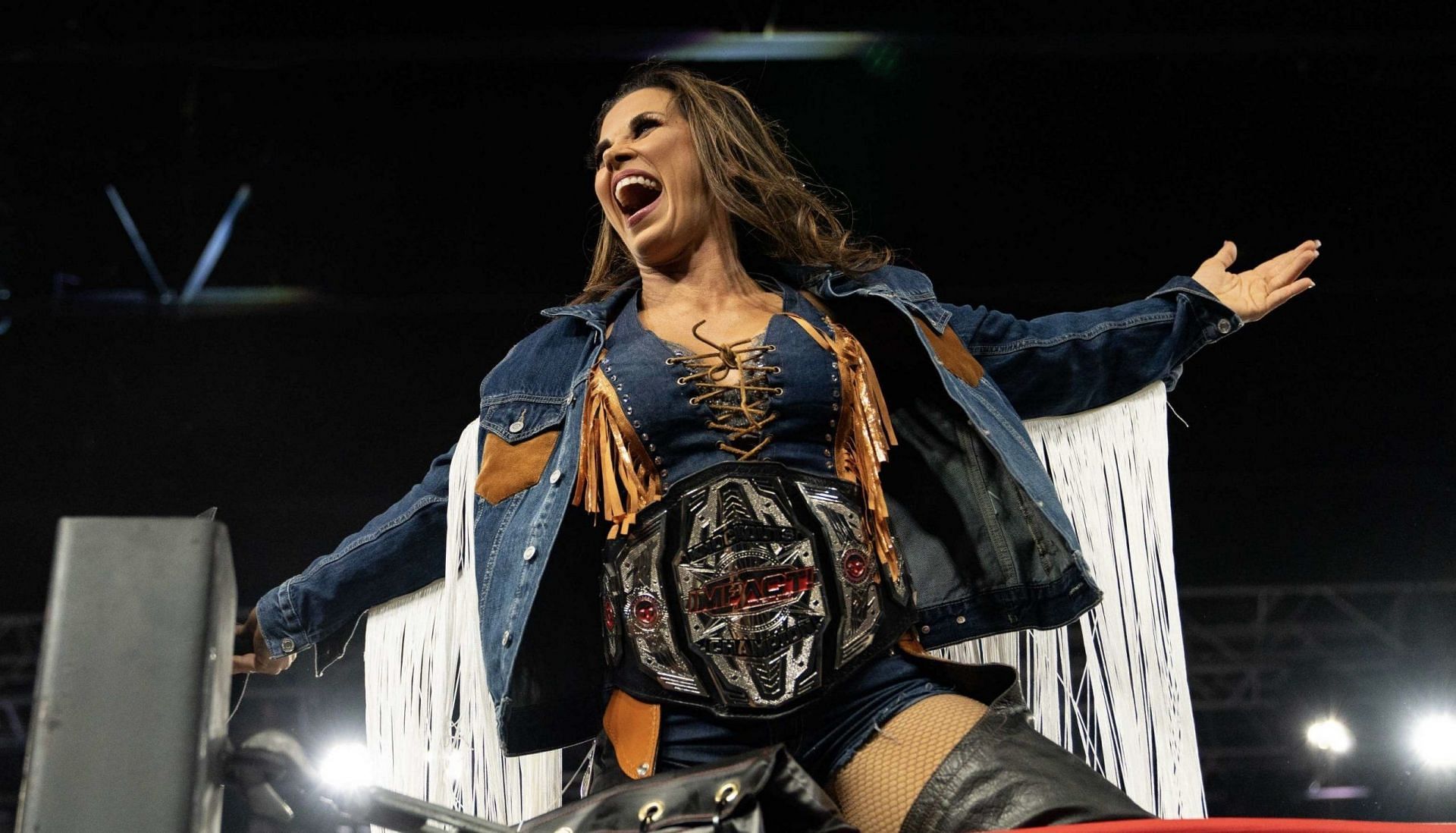 Mickie James is the current IMPACT Knockouts World Champion