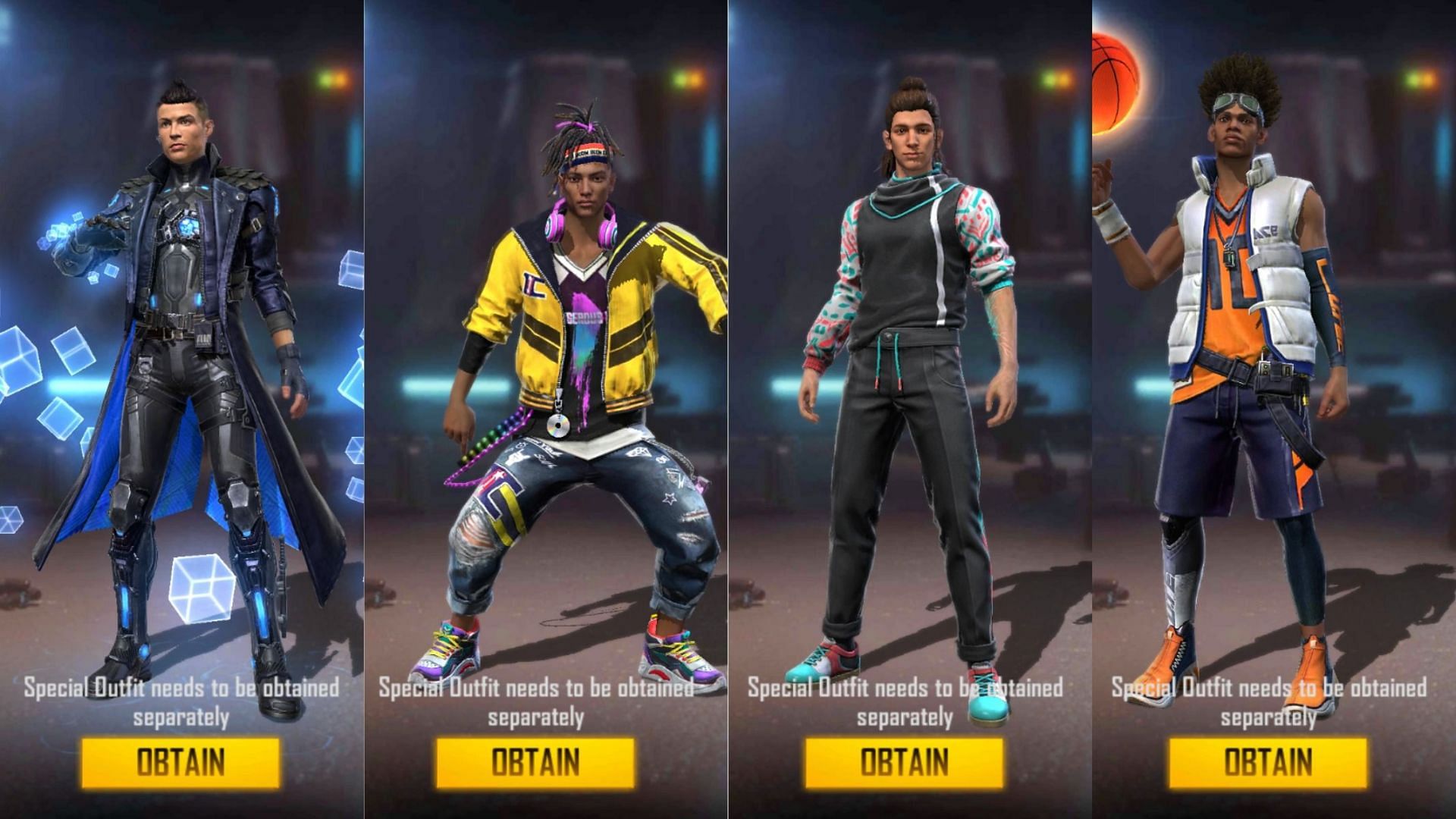 These set of characters fit well together (Image via Garena)