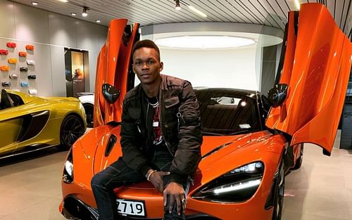 Israel Adesanya via Instagram @stylebender