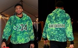 What does Adetokunbo mean? Family name explored as Giannis Antetokounmpo spotted in unique Post-Imperial hoodie