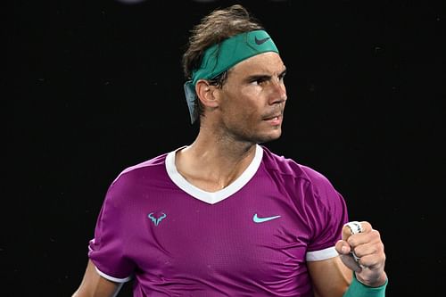 Rafael Nadal at the 2022 Australian Open.