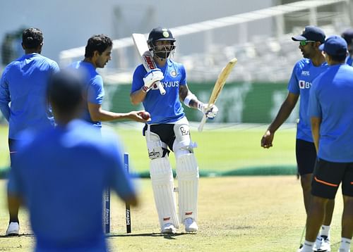 India Nets Session - India tour to South Africa