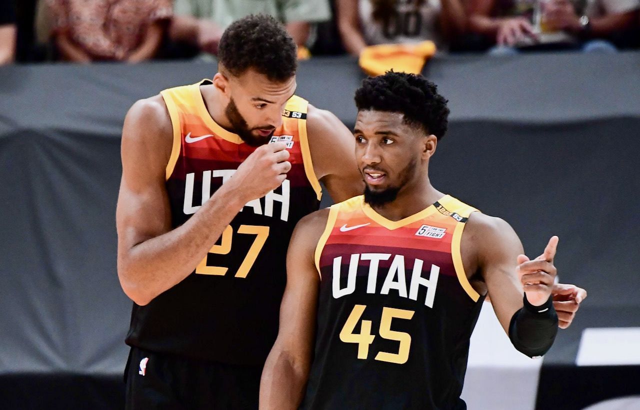 The Utah Jazz will have their All-Star duo against the LA Lakers in their rematch.[Photo: Bleacher Report]
