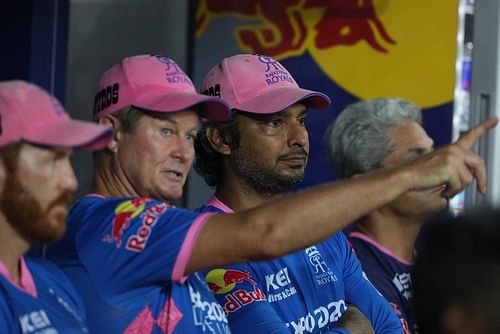 Kumar Sangakkara has joined the Rajasthan Royals Academy in Nagpur ahead of the IPL 2022 Auction (Picture Credits: IPL).