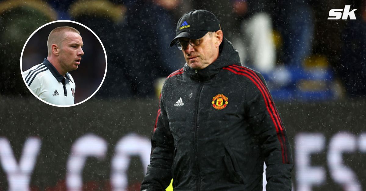 Jamie O&#039;Hara has ripped into Manchester United manager Ralf Rangnick