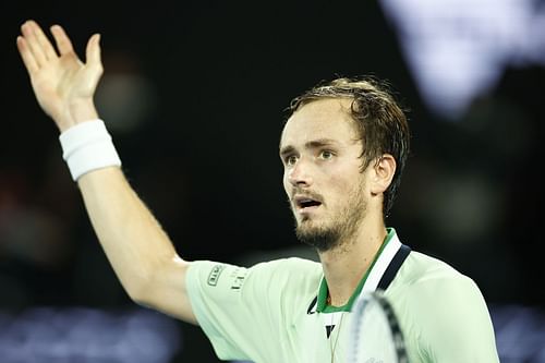 Daniil Medvedev at the 2022 Australian Open: Day 14